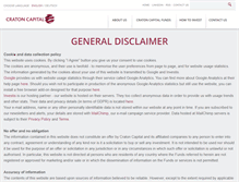 Tablet Screenshot of cratoncapital.com